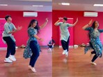 Snapshot of the duo dancing to Banthan Chali Bolo. Snapshot of the duo dancing to Banthan Chali Bolo.