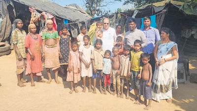Over 10 families rescued from bonded labour in Bhiwandi Over 10 families rescued from bonded labour in Bhiwandi