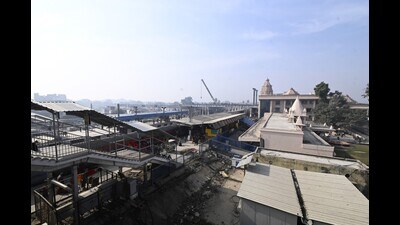 Ayodhya Railway station (Deepak kumar Gupta/HT Photo)