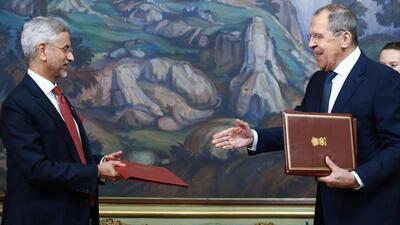 Jaishankar said Russian supplies of energy, coking coal and fertilisers were “very big components” of bilateral trade Jaishankar said Russian supplies of energy, coking coal and fertilisers were “very big components” of bilateral trade