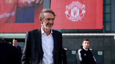 Jim Ratcliffe is pictured at the Old Trafford in Manchester (Reuters)