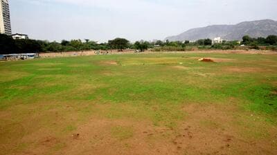 Navi Mumbai, India - Dec. 20, 2023:International Cricket training Centre at New Panvel in Navi Mumbai, India, on Wednesday, December 20, 2023. (Photo by Bachchan Kumar/ HT PHOTO) (HT PHOTO) Navi Mumbai, India - Dec. 20, 2023:International Cricket training Centre at New Panvel in Navi Mumbai, India, on Wednesday, December 20, 2023. (Photo by Bachchan Kumar/ HT PHOTO) (HT PHOTO)
