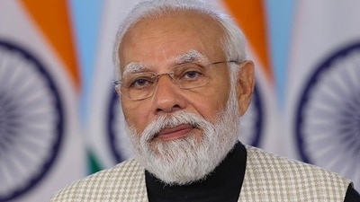 Prime Minister Narendra Modi virtually interacts with the beneficiaries of various government programmes in Dewas district of Madhya Pradesh as part of the ongoing ‘Viksit Bharat Sankalp Yatra’. (PTI) Prime Minister Narendra Modi virtually interacts with the beneficiaries of various government programmes in Dewas district of Madhya Pradesh as part of the ongoing ‘Viksit Bharat Sankalp Yatra’. (PTI)