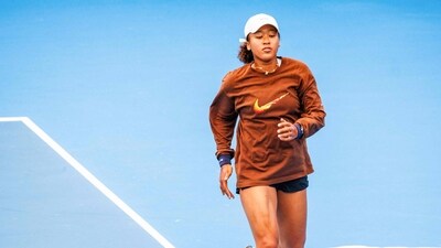 Japan's Naomi Osaka attends a training session ahead of the Brisbane International tennis tournament at Pat Rafter Arena in Brisbane on December 27, 2023 (AFP) Japan's Naomi Osaka attends a training session ahead of the Brisbane International tennis tournament at Pat Rafter Arena in Brisbane on December 27, 2023 (AFP)