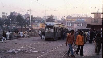 Trams were formally introduced in Kolkata in 1880. Trams were formally introduced in Kolkata in 1880.