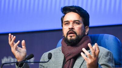 Union minister Anurag Thakur. (ANI)