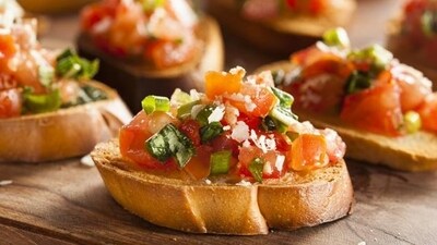 4. Veggie Vibes: Crunchy and Colourful Appetizers - Kick off your New Year's eve feast with a burst of freshness by swapping out deep-fried finger foods for a vibrant veggie platter. Crunchy carrot sticks, crisp cucumber slices and colourful bell pepper strips paired with a yogurt-based dip create a guilt-free pre-feast nibble. Not only is it a healthier option but the vibrant colours also add a festive touch to your table. (Getty Images/iStockphoto) 4. Veggie Vibes: Crunchy and Colourful Appetizers - Kick off your New Year's eve feast with a burst of freshness by swapping out deep-fried finger foods for a vibrant veggie platter. Crunchy carrot sticks, crisp cucumber slices and colourful bell pepper strips paired with a yogurt-based dip create a guilt-free pre-feast nibble. Not only is it a healthier option but the vibrant colours also add a festive touch to your table. (Getty Images/iStockphoto)