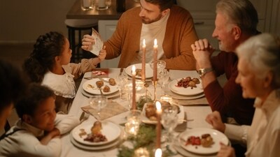 The holiday season is a time for joy and let's face it, a time for indulging in delicious festive feasts but fear not because we've got your back with some clever swaps that will make your New Year 2024 feast a guilt-free affair. In an interview with Zarafshan Shiraz of HT Lifestyle, Nupuur Patil, Nutritionist at Nupuur Patil Fitness, suggested the following flavourful alternatives from desserts to drinks that won't leave you regretting those extra helpings - (Photo by cottonbro studio on Pexels) The holiday season is a time for joy and let's face it, a time for indulging in delicious festive feasts but fear not because we've got your back with some clever swaps that will make your New Year 2024 feast a guilt-free affair. In an interview with Zarafshan Shiraz of HT Lifestyle, Nupuur Patil, Nutritionist at Nupuur Patil Fitness, suggested the following flavourful alternatives from desserts to drinks that won't leave you regretting those extra helpings - (Photo by cottonbro studio on Pexels)