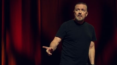 Ricky Gervais brings a difficult-to-digest new standup act. Ricky Gervais brings a difficult-to-digest new standup act.