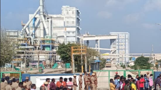 Coromandel International Limited (part of the Murugappa Group) in Ennore (Twitter Photo)