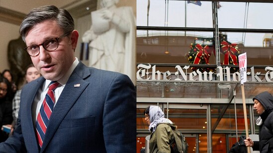 Republican lawmakers and presidential hopefuls condemn New York Times for giving platform to Hamas official (Reuters/AFP)