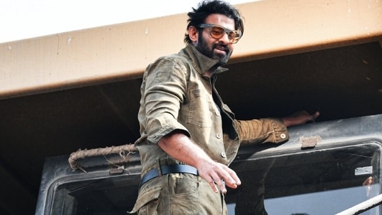 Prabhas in a still from Salaar