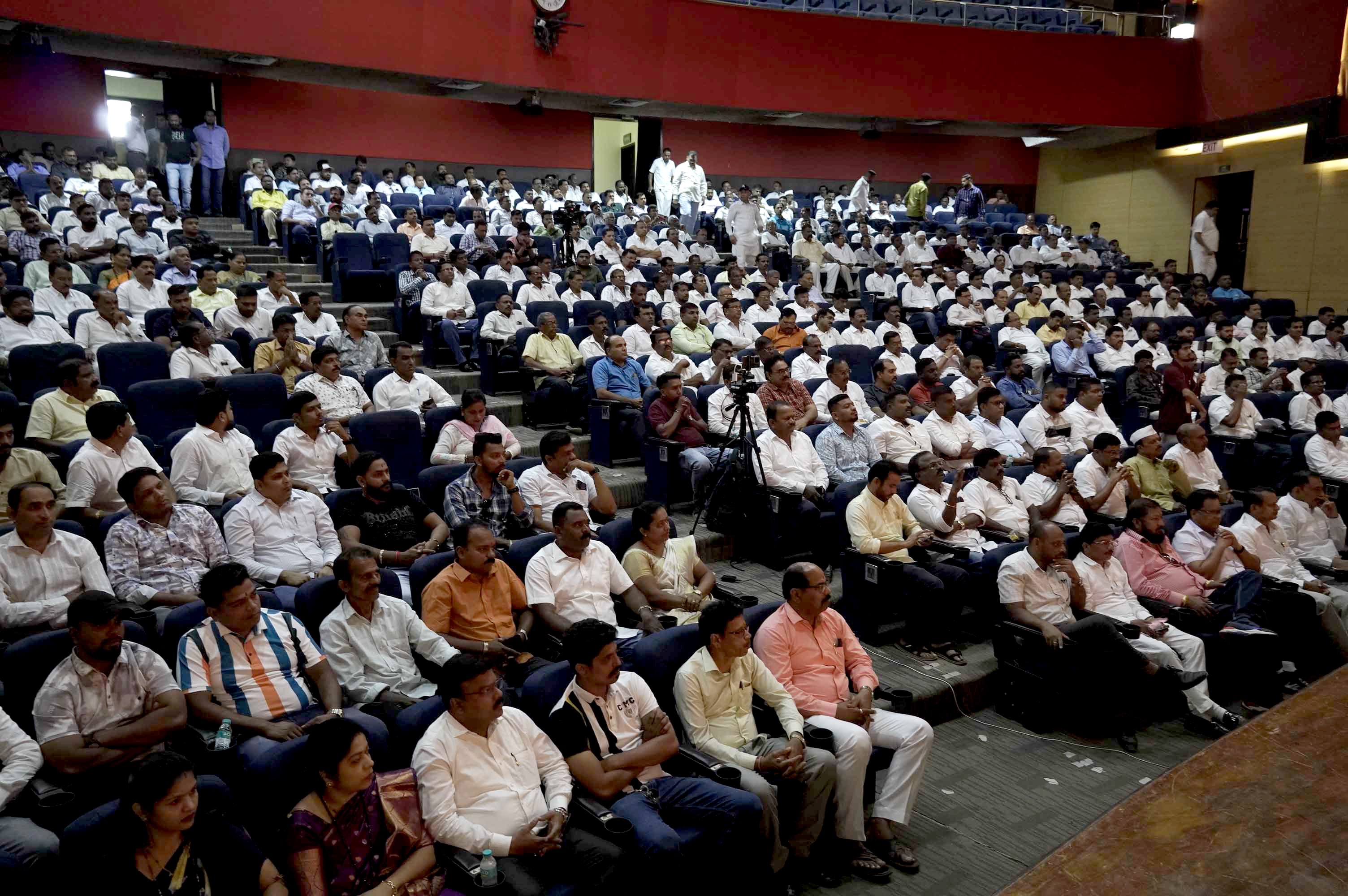BJP MLAs assure villagers of support, lambast opposition , NAINA awareness meet at Panvel in Navi Mumbai, India, on Sunday, December 24, 2023. (Bachchan Kumar/ HT PHOTO) BJP MLAs assure villagers of support, lambast opposition , NAINA awareness meet at Panvel in Navi Mumbai, India, on Sunday, December 24, 2023. (Bachchan Kumar/ HT PHOTO)
