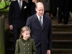 Britain's Prince William and Princess Charlotte leave after attending the Christmas day service at St Mary Magdalene Church in Sandringham. Britain's Prince William and Princess Charlotte leave after attending the Christmas day service at St Mary Magdalene Church in Sandringham.