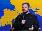 Russia-Ukraine War: Ukrainian President Volodymyr Zelensky speaks during his end-of-the-year news conference in Kyiv, Ukraine. Russia-Ukraine War: Ukrainian President Volodymyr Zelensky speaks during his end-of-the-year news conference in Kyiv, Ukraine.