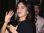 Samiksha Pednekar and Bhumi Pednekar at Mumbai airport on Wednesday. Samiksha Pednekar and Bhumi Pednekar at Mumbai airport on Wednesday.