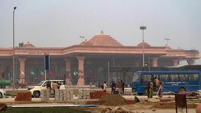 A view of Shri Ram International Airport ahead of its inauguration by Prime Minister Narendra Modi on December 30, in Ayodhya (PTI) A view of Shri Ram International Airport ahead of its inauguration by Prime Minister Narendra Modi on December 30, in Ayodhya (PTI)