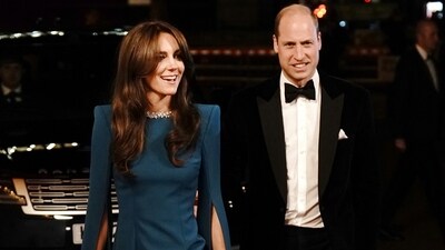 Prince William-Kate Middleton: Britain's William, Prince of Wales and Catherine, Princess of Wales arrive for the Royal Variety Performance at the Royal Albert Hall, London, Britain. (Reuters)