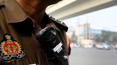 Each police station will get at least four body-worn cameras for different focus-teams and all 116 police response vehicles will also get one each. (Sunil Ghosh/HT Photo) Each police station will get at least four body-worn cameras for different focus-teams and all 116 police response vehicles will also get one each. (Sunil Ghosh/HT Photo)