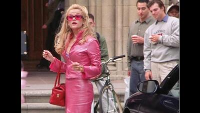 Elle Woods embraces her #MainCharacterEnergy in Legally Blonde in 2001. Elle Woods embraces her #MainCharacterEnergy in Legally Blonde in 2001.