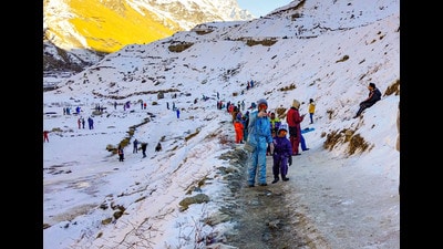 MeT’s Shimla centre director Surender Paul said the rain and snowfall in the coming days would alleviate the severity of the deficit (PTI File) MeT’s Shimla centre director Surender Paul said the rain and snowfall in the coming days would alleviate the severity of the deficit (PTI File)