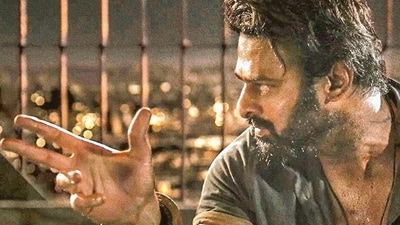 Prabhas in a still from Salaar