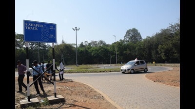 The IDTR track is managed by the Central Institute of Road Transport (CIRT), which was established in March 2015. (HT PHOTO) The IDTR track is managed by the Central Institute of Road Transport (CIRT), which was established in March 2015. (HT PHOTO)