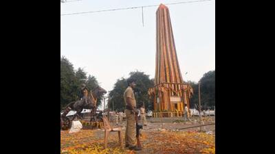 The anniversary of the battle of Bhima Koregaon is significant for the Dalit community, who gather at the memorial on the day. (HT PHOTO)