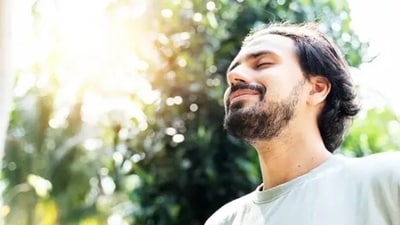 We should try to focus all our energy on just deep breathing every time we feel anxious thoughts clouding our minds.&nbsp; (Unsplash)