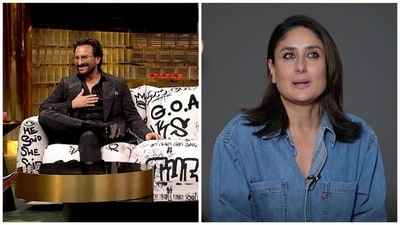 Kareena Kapoor had tears in her eyes as she spoke about her husband Saif Ali Khan on Koffee With Karan. Kareena Kapoor had tears in her eyes as she spoke about her husband Saif Ali Khan on Koffee With Karan.