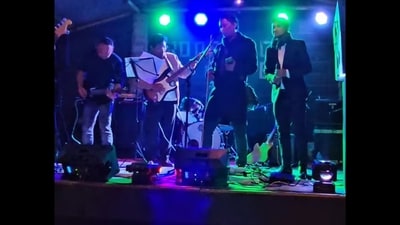 Meghalaya CM Conrad Sangma performing at a cafe. (Instagram/@conrad_k_sangma) Meghalaya CM Conrad Sangma performing at a cafe. (Instagram/@conrad_k_sangma)