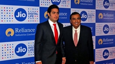 While speaking at IIT Bombay Techfest, Akash Ambani shared how his father reacted when he told him about his invitation to speak at IIT-B. (Reuters file photo)