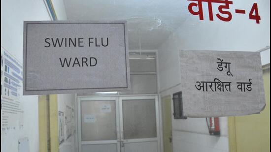 20 cases in two weeks, swine flu raises ugly head in Ludhiana (HT Photo)