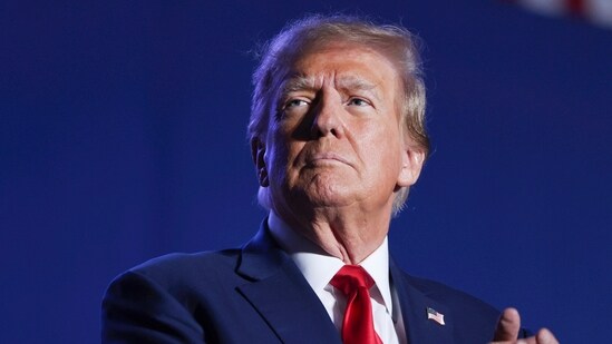 FILE - Former President Donald Trump speaks at a campaign rally in Durham, (AP Photo/Reba Saldanha, File) (AP)