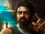 Prabhas in a still from Kalki 2898 AD Prabhas in a still from Kalki 2898 AD