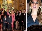 The photo showed the Trump family, including Donald Trump, his children and their partners posing in front of a giant tree in a huge room, but Melania was missing (kimberlyguilfoyle/Instagram, photo by SAUL LOEB / AFP) The photo showed the Trump family, including Donald Trump, his children and their partners posing in front of a giant tree in a huge room, but Melania was missing (kimberlyguilfoyle/Instagram, photo by SAUL LOEB / AFP)