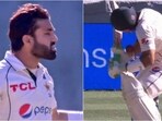 Mohammad Rizwan was adjudged out in a controversial manner during the 2nd Test Mohammad Rizwan was adjudged out in a controversial manner during the 2nd Test
