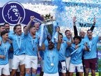 Manchester City lifted the 2022-23 Premier League title.