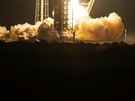 A SpaceX Falcon Heavy rocket carrying the X-37B spaceplane for the U.S. Space Force lifts off from Kennedy Space Center in Florida, Thursday, Dec. 28, 2023. The spaceplane blasted off on another secretive mission that’s expected to last at least a couple of years. (Craig Bailey/Florida Today via AP) A SpaceX Falcon Heavy rocket carrying the X-37B spaceplane for the U.S. Space Force lifts off from Kennedy Space Center in Florida, Thursday, Dec. 28, 2023. The spaceplane blasted off on another secretive mission that’s expected to last at least a couple of years. (Craig Bailey/Florida Today via AP)