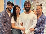 Here is a glimpse of Vicky Kaushal and Katrina Kaif's Christmas bash. 