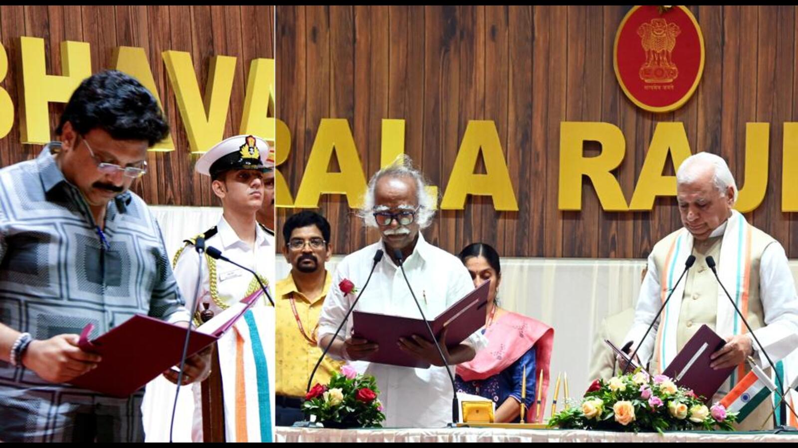 Two new ministers take oath in Kerala cabinet rejig - Vimarsana News