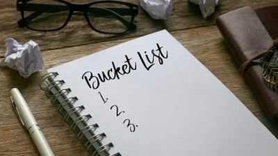 We can create a bucket list for the year with the things we have dreamed of doing. The list can be the start of small adventures for the new year. (Unsplash) We can create a bucket list for the year with the things we have dreamed of doing. The list can be the start of small adventures for the new year. (Unsplash)