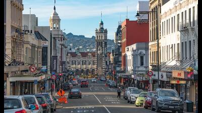 A view of Dunedin, New Zealand. “Ōtepoti (Dunedin) is widely known for its Scottish influence, but the area is also home to Māori history and stories of the manawhenua that settled here long before the Europeans arrived.” (Luciano Brito / Shutterstock) A view of Dunedin, New Zealand. “Ōtepoti (Dunedin) is widely known for its Scottish influence, but the area is also home to Māori history and stories of the manawhenua that settled here long before the Europeans arrived.” (Luciano Brito / Shutterstock)