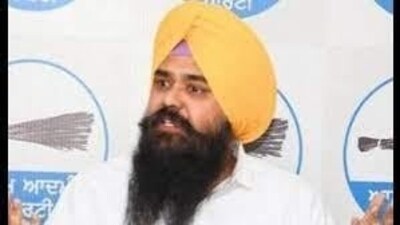 Aam Aadmi Party (AAP) Punjab’s chief spokesperson Malvinder Singh Kang Aam Aadmi Party (AAP) Punjab’s chief spokesperson Malvinder Singh Kang