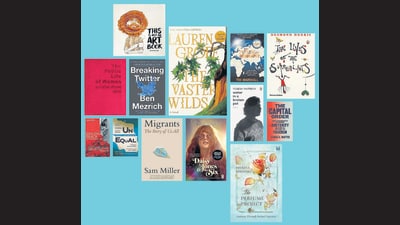 Books on Gaza, the global economy, space exploration, Twitter, surrealist art, Nepal’s feminist history, and memoirs that touch on caste prejudice and human trafficking all feature in the HT Editors’ collective list of great reads of the year. (Monica Gupta) Books on Gaza, the global economy, space exploration, Twitter, surrealist art, Nepal’s feminist history, and memoirs that touch on caste prejudice and human trafficking all feature in the HT Editors’ collective list of great reads of the year. (Monica Gupta)