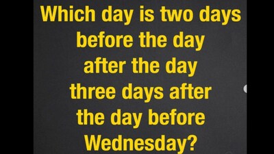 Will you be able to solve this? Will you be able to solve this?