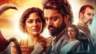 Samyuktha, Kalyanram, Malvika Nair and Mark Bennington in Devil Samyuktha, Kalyanram, Malvika Nair and Mark Bennington in Devil
