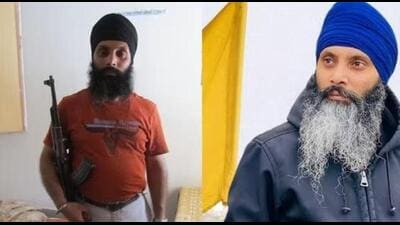 India designated Hardeep Singh Nijjar as a terrorist in 2020 (Combined Photo) India designated Hardeep Singh Nijjar as a terrorist in 2020 (Combined Photo)