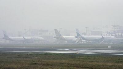 No flight could take off or land at Chandigarh airport till 9.50am on Friday due to the fog. (PTI Photo) No flight could take off or land at Chandigarh airport till 9.50am on Friday due to the fog. (PTI Photo)