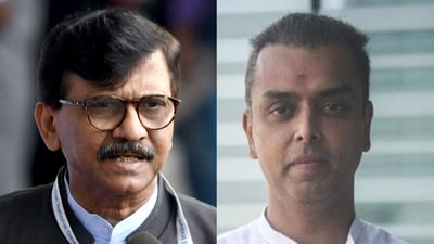 Sanjay Raut and Milind Deora Sanjay Raut and Milind Deora
